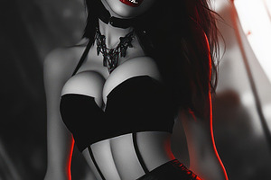 female vampire drinks blood, a Photo by Pictures for you!!!!!!!!!