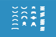 Simple vector ribbons, an Object Graphic by Vitek Graphic (Thumbnail 5 of 5)