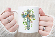 Watercolor Cute Celtic Clipart Bundl, an Illustration by Sublimation Artist (Thumbnail 5 of 6)