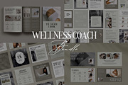 Wellness Coach Bundle Template, a Marketing Template by Amaré Creative (Thumbnail 1 of 9)