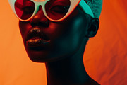 109 Fashion models in sunglasses, a Beauty & Fashion Photo by Handmadefont (Thumbnail 83 of 113)