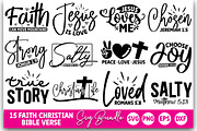Faith Christian Bible Verse Bundle, a Graphic by Buysvgbundles (Thumbnail 1 of 9)