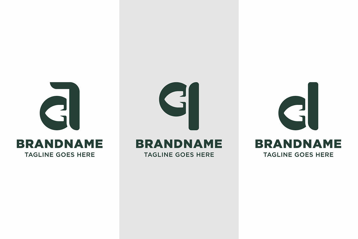 Letters AC QC DC Shovel Simple Logo, a Branding & Logo Template by Pray Art Design Studio (Photo 1 of 2)