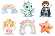 Magical Kingdom Clipart, a Seasonal Illustration by CitraGraphics (Thumbnail 2 of 5)
