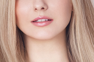 Blonde woman facing camera, featuring natural beauty and glowing, a Person Photo by Studio ANNA