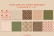 Fall Favorites Clipart and Patterns, a Pattern Graphic by Drafts n Doodles (Thumbnail 6 of 14)