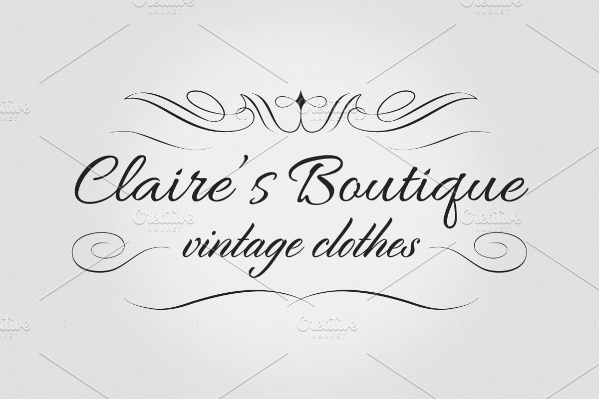 Elegant Fashion Boutique Logo, a Branding & Logo Template by Graphic Boutique (Photo 3 of 3)