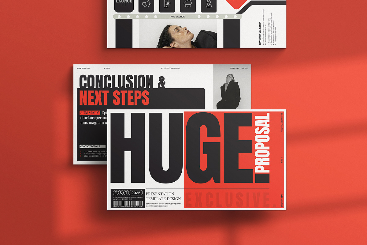 HUGE | Brand Proposal Template, a Presentation Template by ArtisanaAura (Photo 4 of 11)