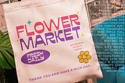 Cherry Pop - Playful Retro Display, a Sans Serif Font by Linecreative (Thumbnail 4 of 9)