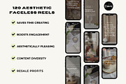 PLR MRR Faceless Reels Resell Rights, a Social Media Template by The Thrive Society (Thumbnail 2 of 9)
