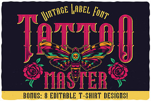 Tattoo Master Label Font