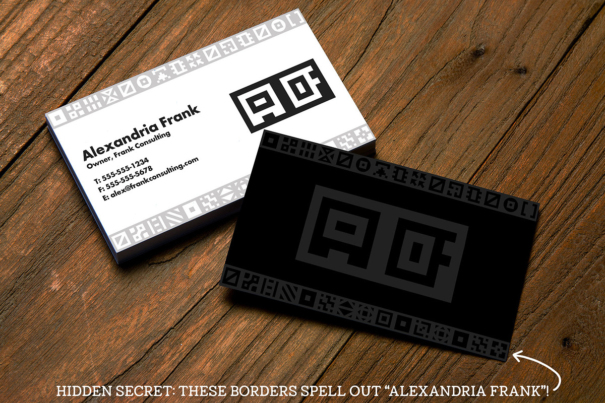 GeoBlocks-a geometric font set! preview 6