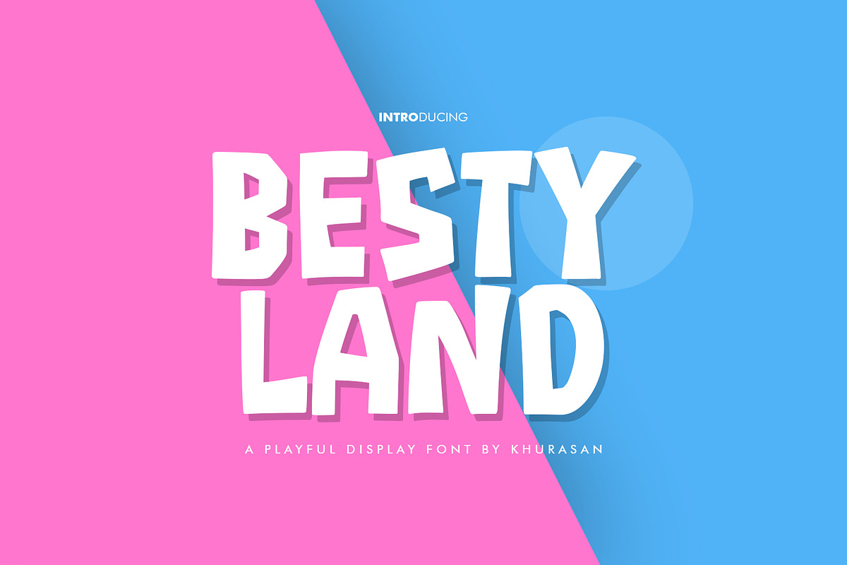 Besty Land, a Sans Serif Font by khurasan (Photo 1 of 5)
