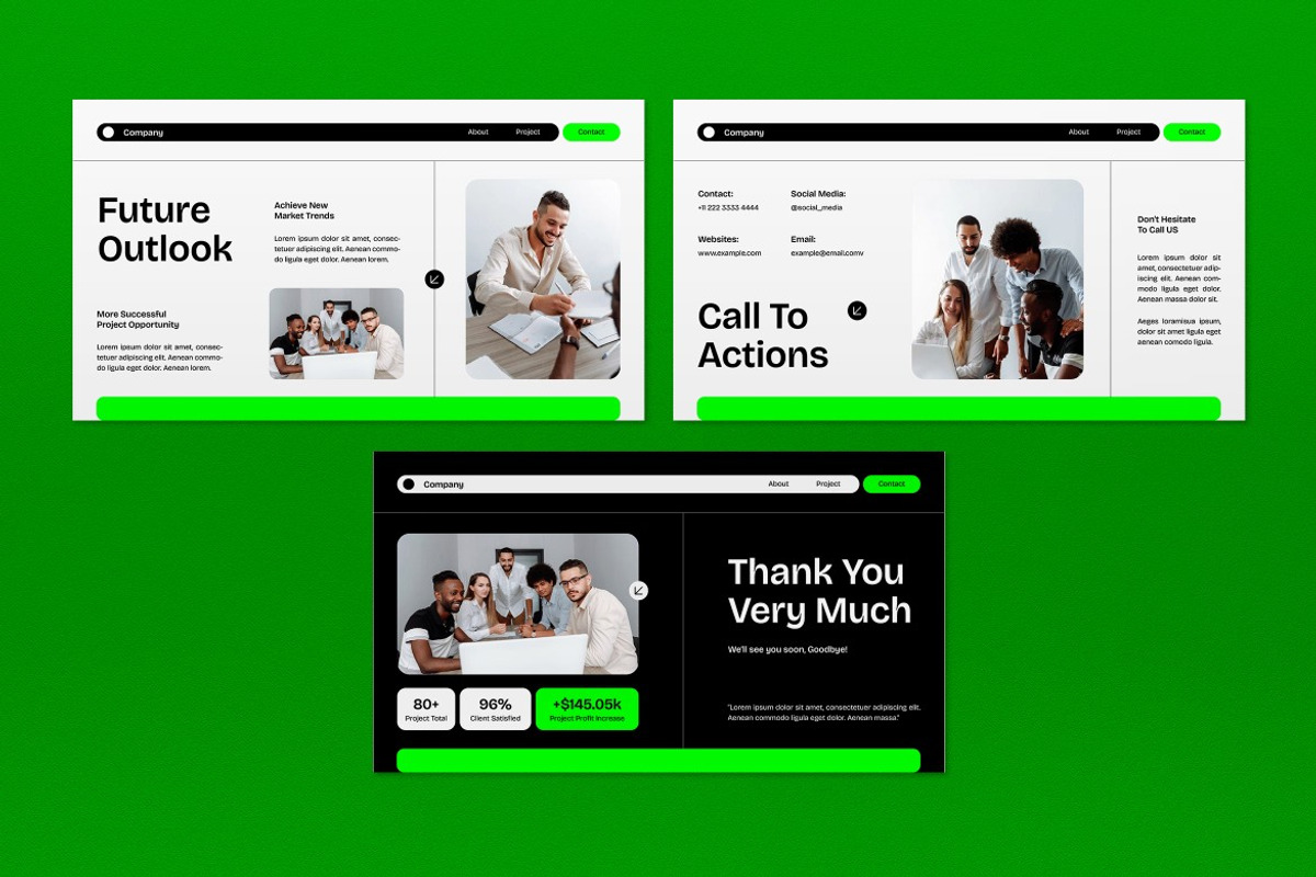 White Project Proposal Google Slide, a Presentation Template by graphicook (Photo 5 of 5)