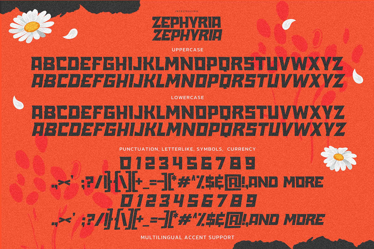 Zephyria - This is a Display Font, a Sans Serif Font by Gassstype (Photo 8 of 8)