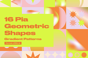 Pia Geometric Shapes Patterns