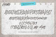 Kostaness - Pure Handmade Typeface, a Font by Gassstype (Thumbnail 6 of 8)