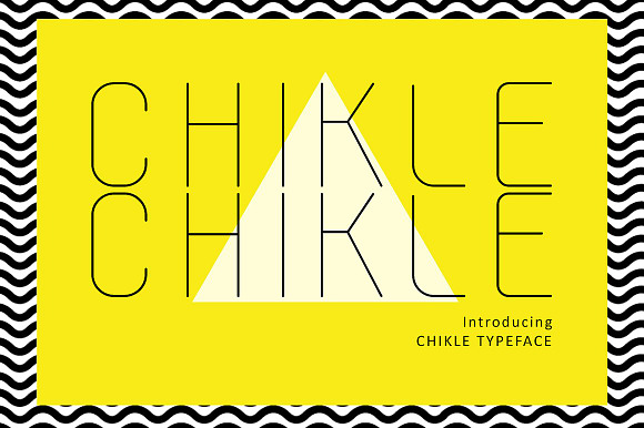 Chikle Chikle Typeface Fonts preview 4