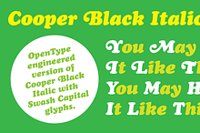 Cooper Black Italic Pro