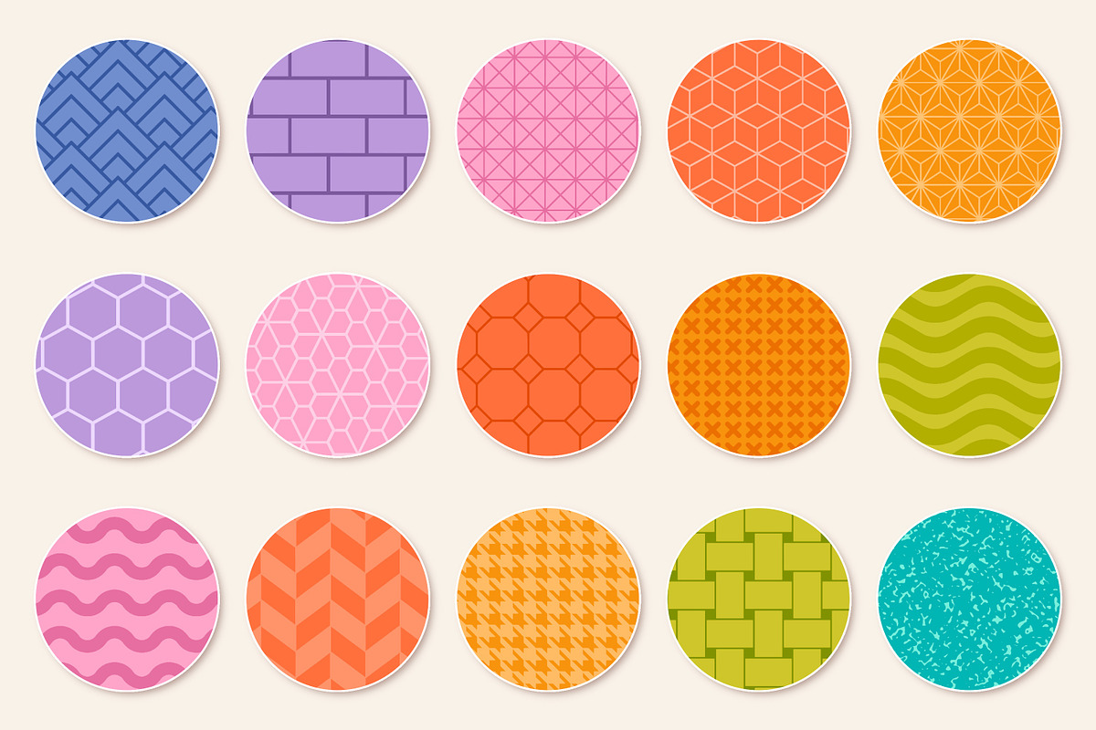 Classic Patterns | Procreate Brushes, a Brush Add-On by The Creative Bix (Photo 4 of 11)
