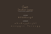 Nettally, a Script Font by twinstd (Thumbnail 11 of 13)