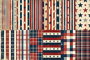 4th of July Digital Paper, a Background Graphic by Design Station (Thumbnail 3 of 3)