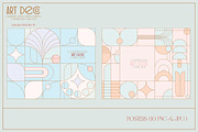 Art Deco Fantasy, a Background Graphic by Collection by VY (Thumbnail 12 of 15)