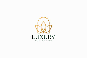 Garden Party and Wedding Logo Lotus, a Branding & Logo Template by Signatoro