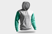 3D Mockups of the Oversize Hoodie, an Advertising Mockup by CreativeShaper (Thumbnail 3 of 3)