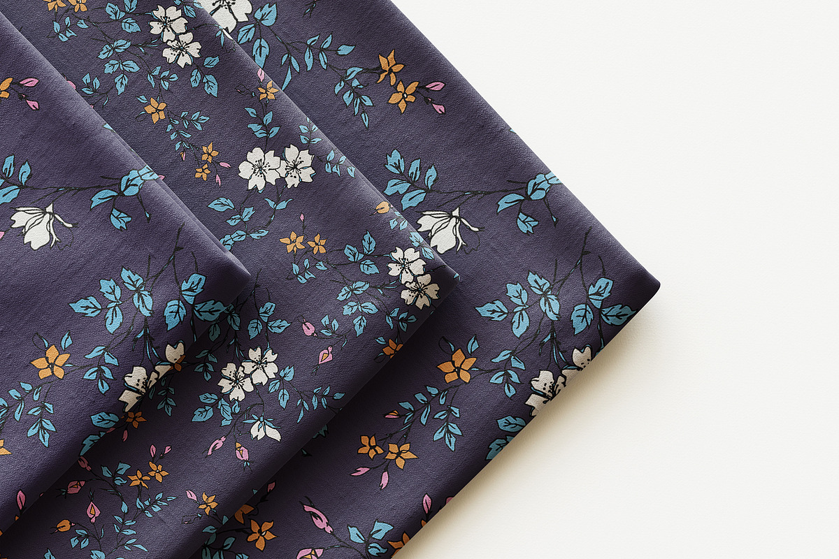 Vintage Wildflower Pattern Bundle, a Pattern Graphic by StudioGlouna (Photo 11 of 11)
