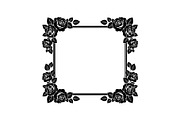 Floral Decorative Frame Vector Bundl, an Illustration by musafir_fashion (Thumbnail 7 of 51)