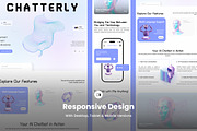 Chatterly - AI Chatbot Asisstant UI, a Landing Page Template by productype1 (Thumbnail 3 of 5)