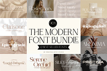 The Modern Font Bundle Vol. 1