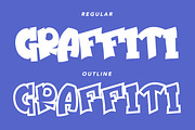 Great Dunker Graffiti Font, a Font by Arendxstudio (Thumbnail 7 of 9)