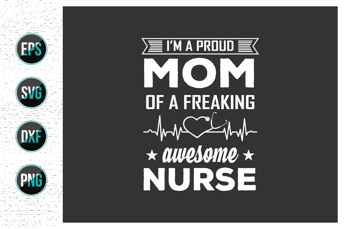 Nurses lettering svg design bundle. | Creative Market