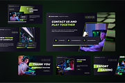 Esport Gaming Google Slides, a Presentation Template by SquidPixey (Thumbnail 6 of 7)