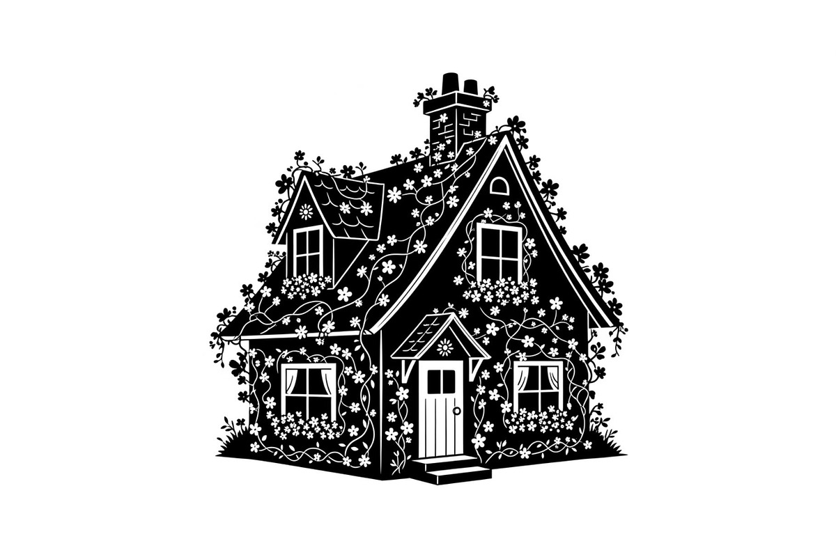 Cute House Silhouette Bundle, an Illustration by Designs_River (Photo 26 of 31)