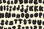 Kooky Cloud! Unique Bold Bubble Font, a Handwritten Font by Studio Funshop by Kelli (Thumbnail 6 of 10)