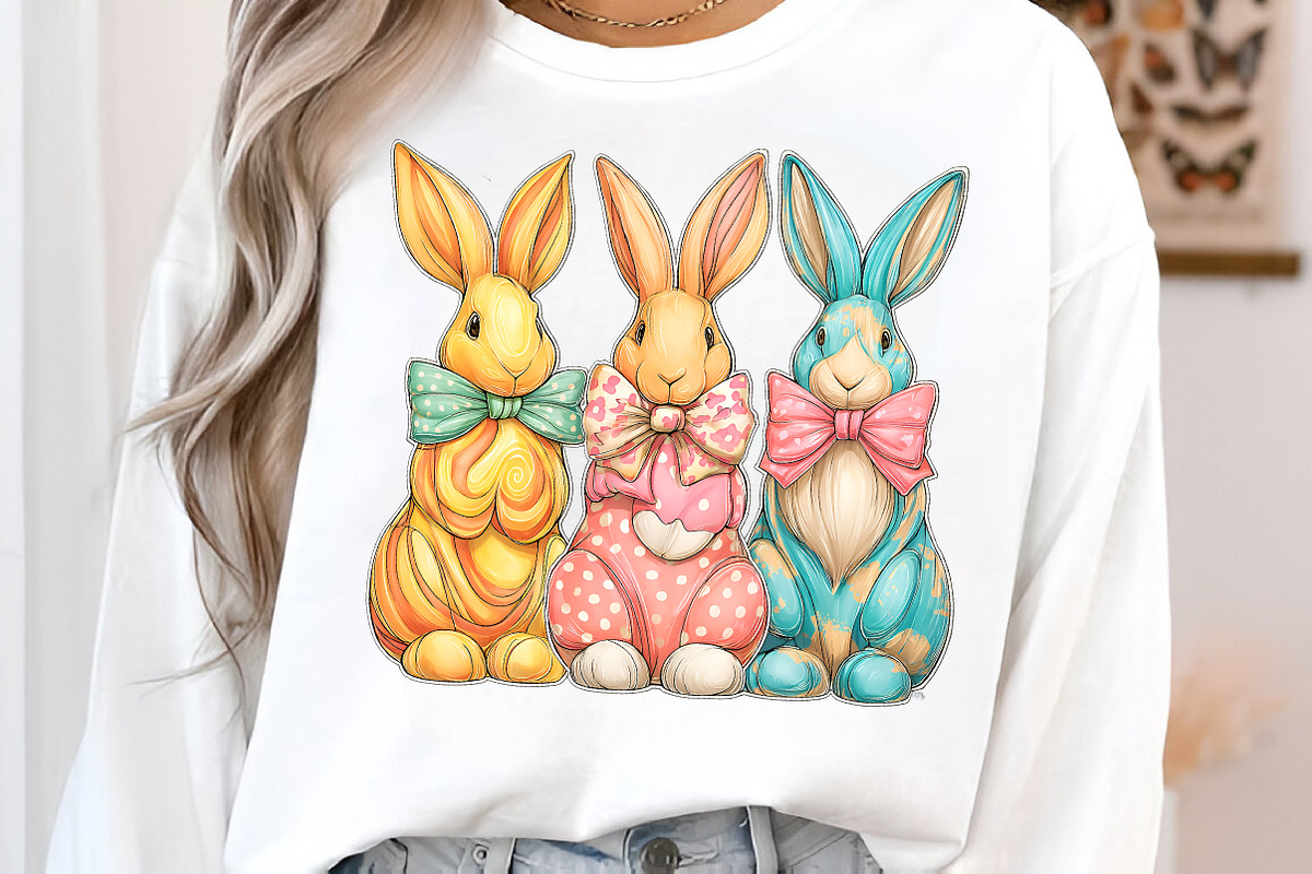 Bunny Coquette Bow PNG, Brushstroke, an Illustration by SinaCreation (Photo 5 of 7)