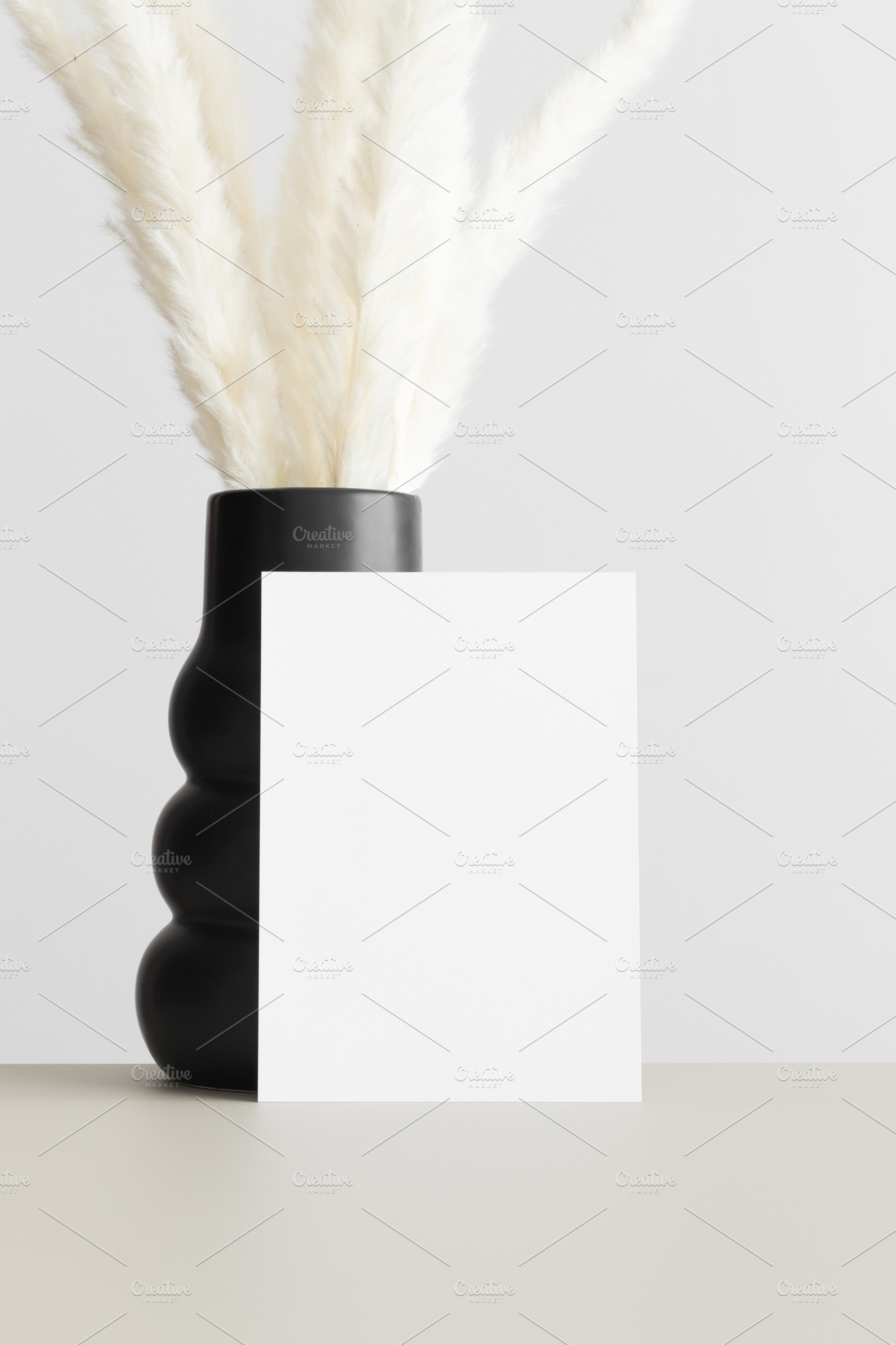 White invitation card mockup, JPEG, an Arts & Entertainment Photo by Snoflinga