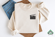 Mini Movie Theatre Embroidery Design, a Solid Icon by Craft Nest (Thumbnail 3 of 6)