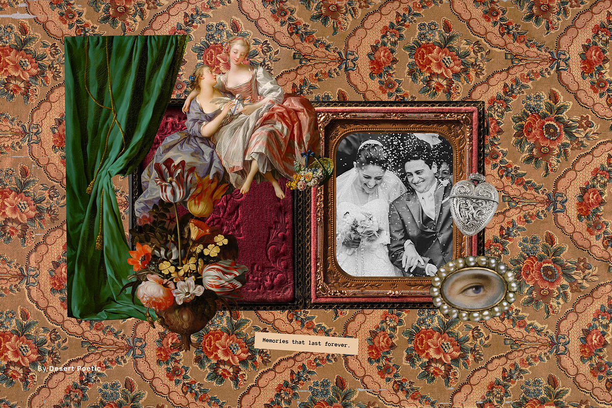 LOVER'S EYES Collage Pack, an Object Graphic by Desert Poetic (Photo 15 of 15)