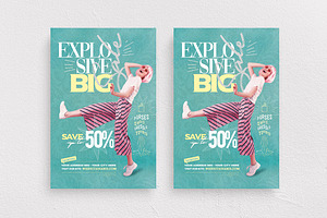 Explosive Big Sale Flyer Template