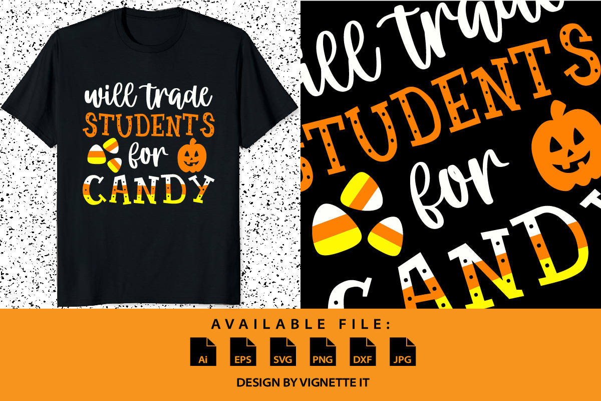 Will trade students for Candy sweet, an Animal Illustration by Vignette.IT (Photo 1 of 3)
