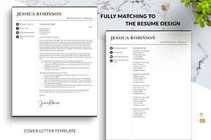 Marketing Manager Resume CV Template