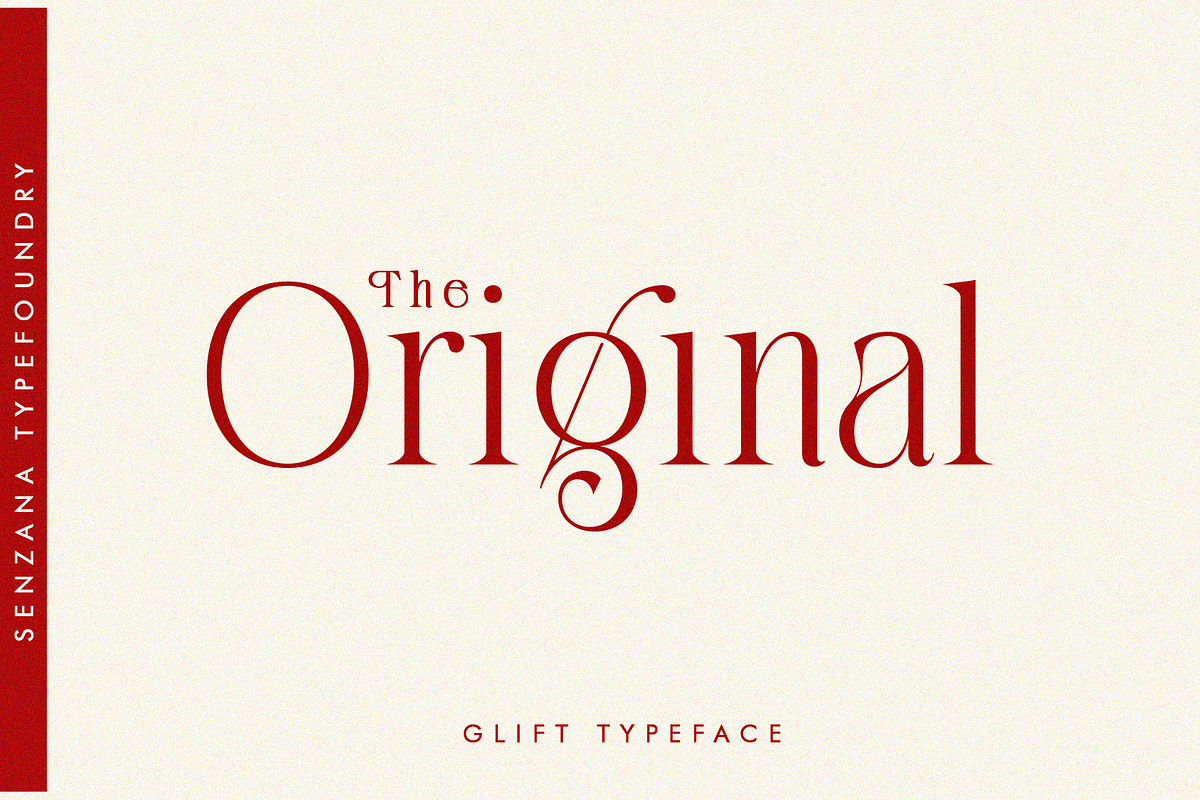 glift font, a Serif Font by senzana (Photo 5 of 10)