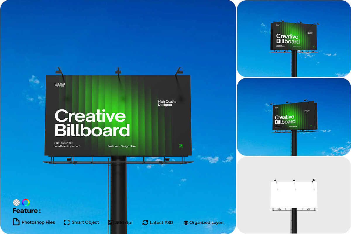 Billboard Mockup, an Advertising Mockup by AnasStudio (Photo 1 of 4)
