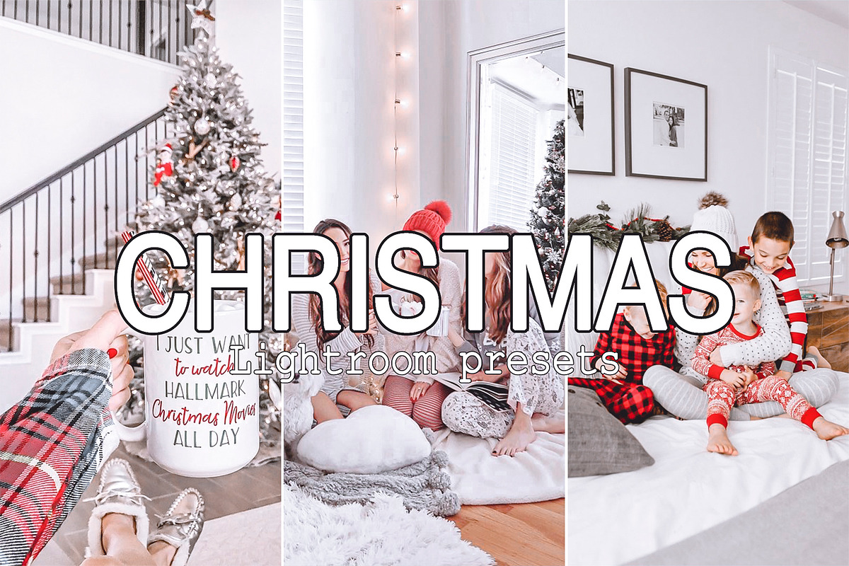 5 Christmas Lightroom Photo Presets, a Preset Add-On by Presets by Yevhen (Photo 1 of 10)