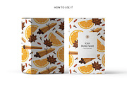 Spices and oranges. Vector set., an Object Graphic by natamastery (Thumbnail 5 of 6)