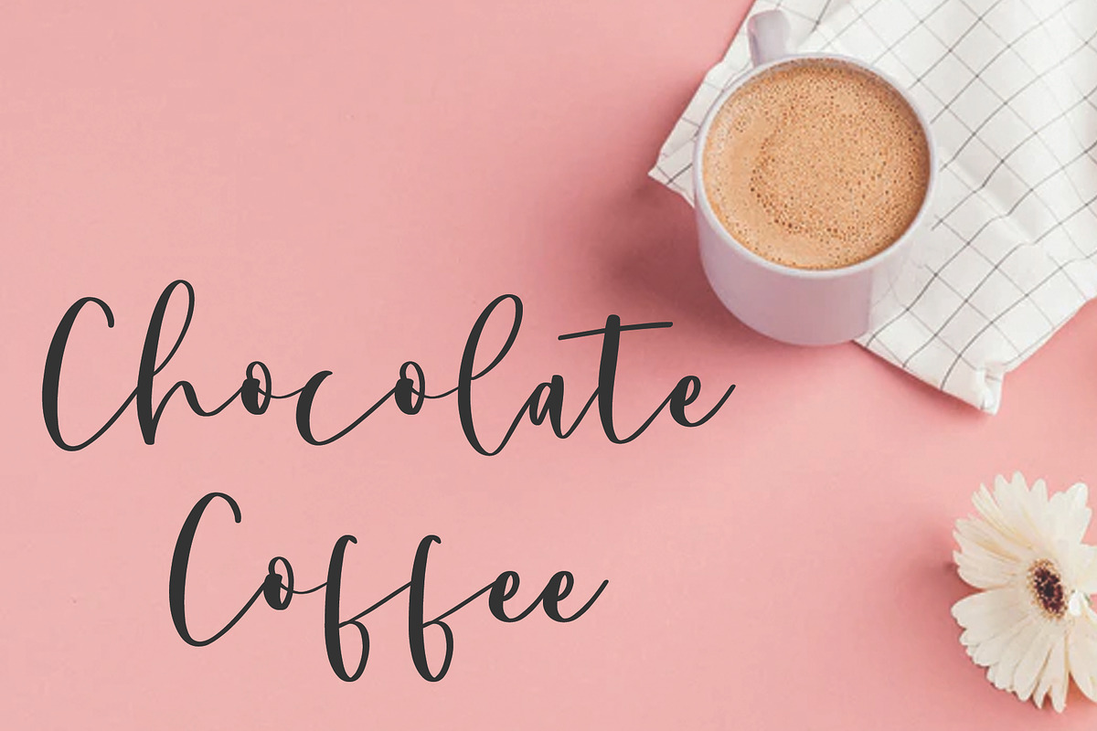 Unique Dream - Handwritten Font, a Script Font by Yuby Creative (Photo 2 of 8)